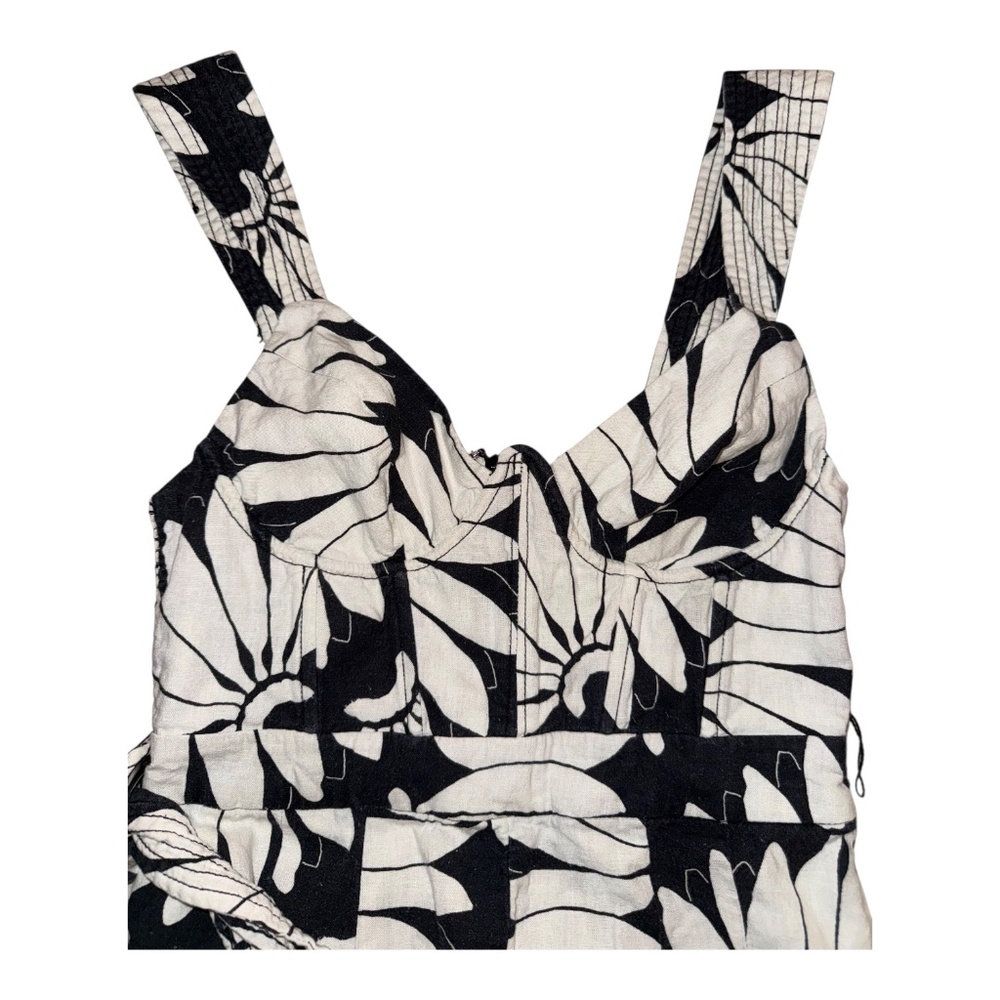 Farm Rio Copacabana Floral Wide Leg Jumpsuit XS - Picture 5 of 7
